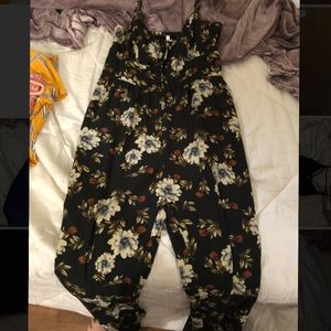 Floral jumpsuit